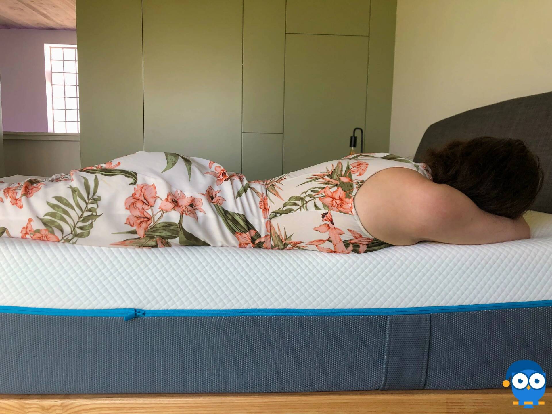 simba hybrid luxe dormeur ventral